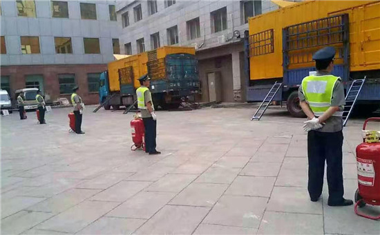 演出租赁发电机案例